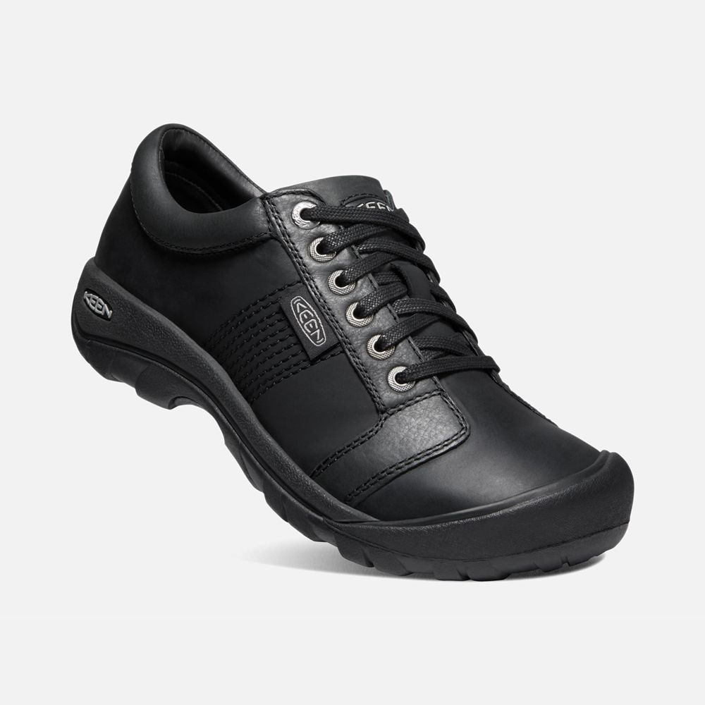 Pantofi Keen Romania Barbati Negrii Austin 3579-TMWYK